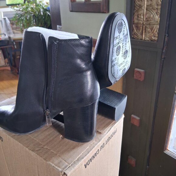 Black New Vince Camuto Bootie Siza 10M/40 - Picture 2 of 6